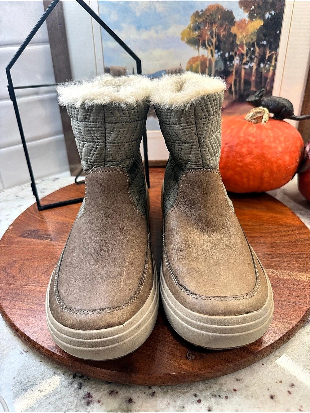 Merrell Tremblant Women’s Winter Boots Brown & Gray